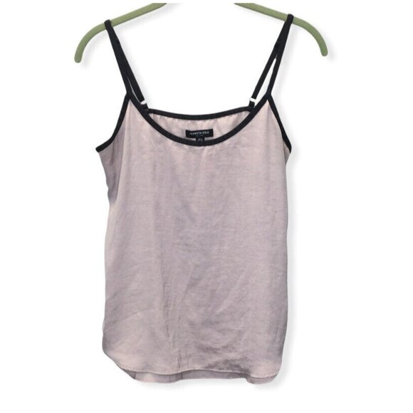 Kenneth Cole Layered Camisole Tank Top Women Size Small Lilac Adjustable Straps - Picture 2 of 9